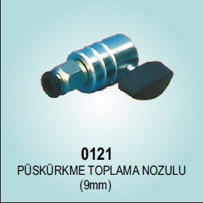0121-PÜRKÜRTME TOPLAMA NOZULU (9 MM)